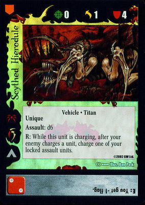 Scythed Hierodule - Foil